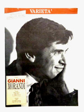 GIANNI MORANDI VARIETA' Spartito 1990