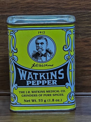 Watkins scatola pepe - scatola, nero