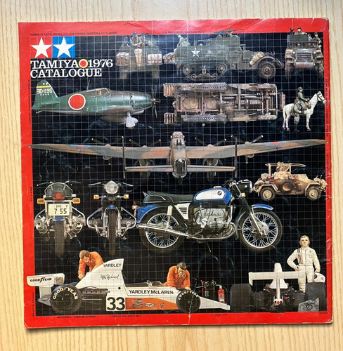Catalogo tamiya 1976 vintage - catalogo,