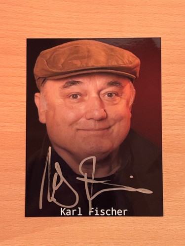 Karl fischer autogramm - karl,