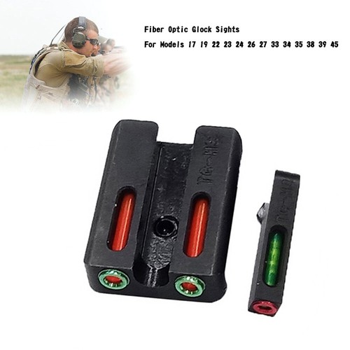 Mirino glock fibra ottica - mirino,