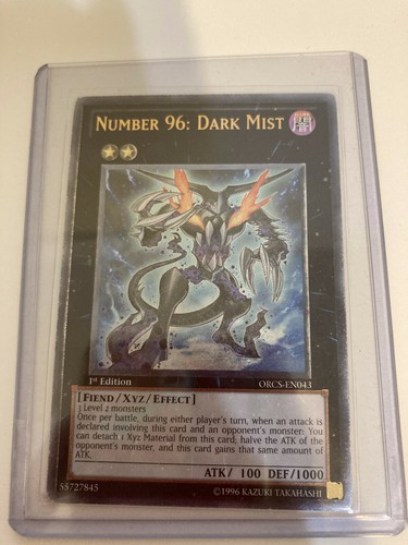 Yugioh numero dark mist - numero, 96: