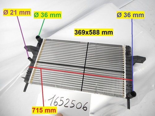 Radiatore acqua raffreddamento