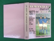 ALMANACCO ILLUSTRATO DEL CALCIO 1977 Ed. Panini Libro OTTIMO !!! Foto squadre