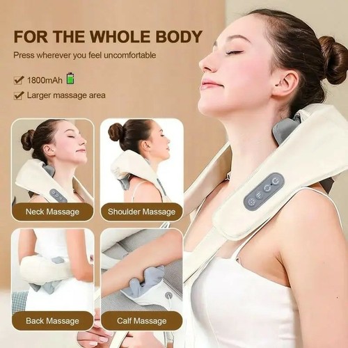 Massaggiatore collo shiatsu - collo,