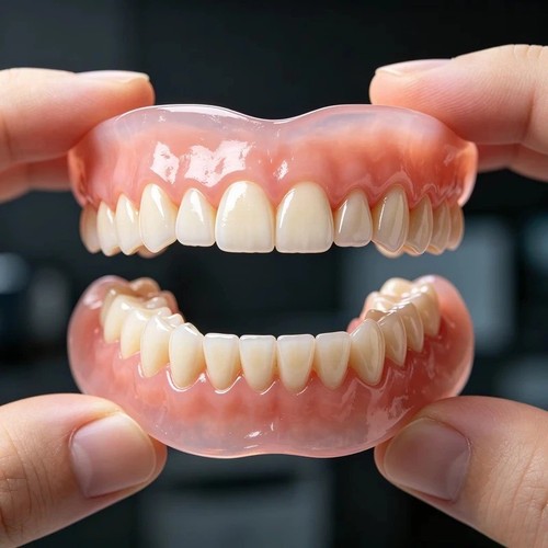 Set denti finti silicone - denti,