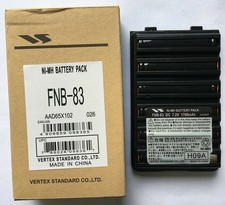 Batteria FNB-83 1700mAh Ni-MH per radio YAESU FT-270R FT-60R Vertex VX-160 VX-210