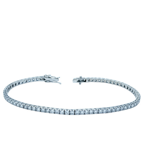 Bracciale diamanti tennis 5 - bracciale, 1.5