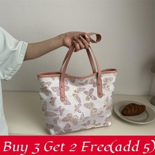 Borsa tote in seta con ricamo