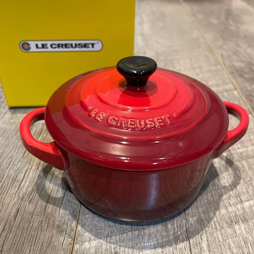 Creuset mini cocotte rosso - le,
