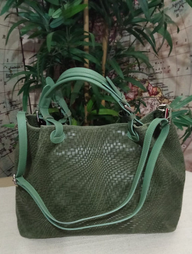 Maxi borsa donna ragazza verde - borsa,