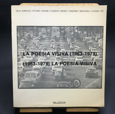 LA POESIA VISIVA (1963-1979) Dorfles Fagone Menna Migliorini Ori - Firenze 1979