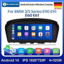 Autoradio 8.8'' Android 14 CarPlay per BMW E60 E61 E64 E90 E91 E93 CCC 8 core