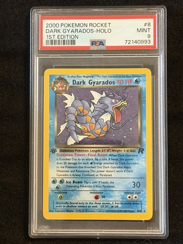 Psa dark gyarados 82 1a - psa,