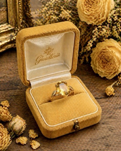 Anello vintage placcato oro - anello,