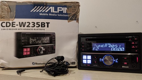 Autoradio alpine cde w235bt - autoradio, cde-w235bt