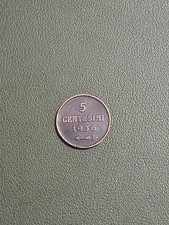 Moneta 5 Centesimi 1936 San Marino
