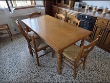 tavolo allungabile con sedie