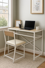 Set scrivania e sedia compatto