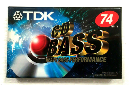 Tdk bass audiocassetta - bass,