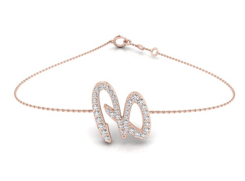 Bracciale oro rosa 18 - bracciale,