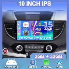 Autoradio Android15 For HONDA CRV 2012-2016 Navigation GPS Car Play DSP ✅2+32GB✅