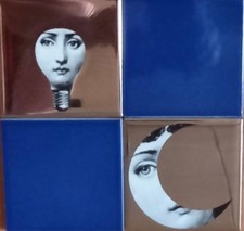 Fornasetti ceramiche 10 x 10 Set 2 pz
