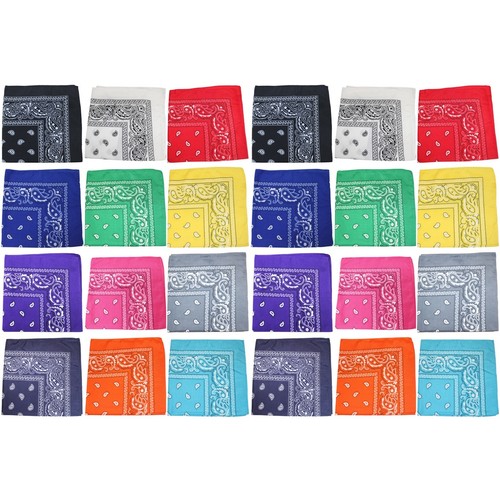 Confezione bandane cotone - 24,