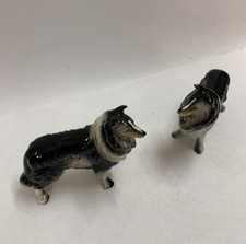 Vintage Collie Dog Figurines |