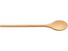Mestolo ovale in legno 35 cm