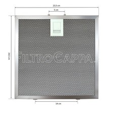 Filtro metallico alluminio