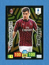 CALCIATORI 2019-20 -Adrenalyn Panini- Card TOP PLAYER n. 465 - PIATEK - MILAN