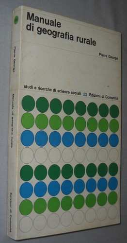 Manuale geografia rurale - geografia,