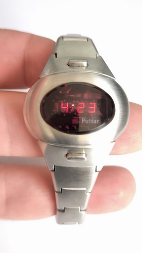 Pulsar time computer lady