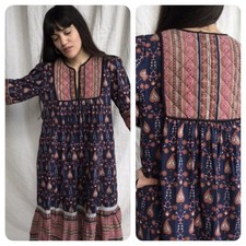 zara abito smock stile vintage