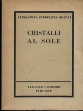 CRISTALLI AL SOLE POESIA