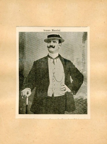 Italian tenor attilio maurini - attilio,