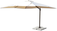 My_Garden Senso Ombrellone a Braccio Retrattile, Ecrù, 3 X 4 Metri
