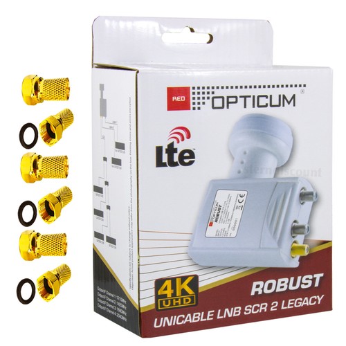 Opticum unicable lnb scr - unicable, 2x