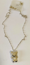 COLLANA dorata con grande