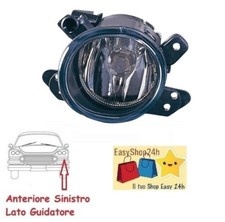 FARO FANALE PROIETTORE FENDINEBBIA SX PER SMART FORTWOO 07 FARETTO ANTI NEBBIA