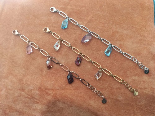Bracciale donna acciaio con - bracciale,