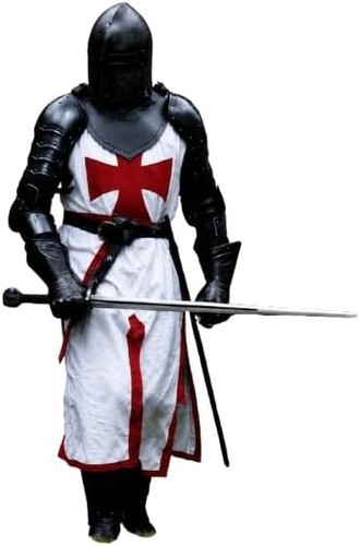 Mantello templare nero