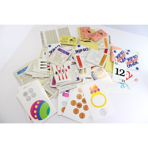 Lotto pezzi gioco - , carta