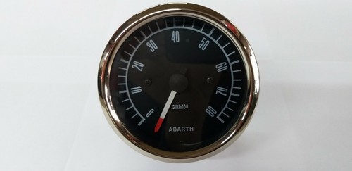 Contagiri nero con - nero, scritta