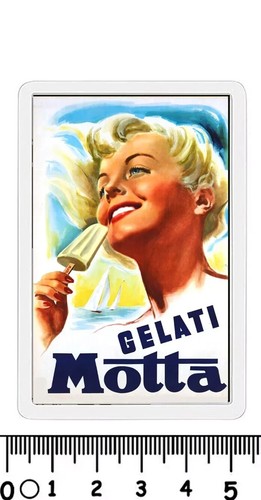 Calamita pubblicitaria gelati - calamita,