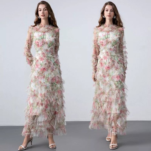 Abito donna elegante lungo - abito,