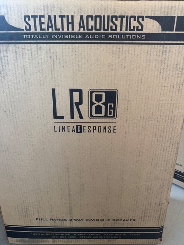 Stealth acoustics lr8g - acoustics,