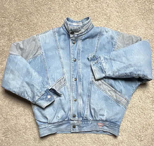Giacca bomber vintage guess - giacca,