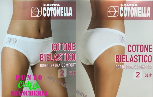 Slip donna cotonella cotone - 2,